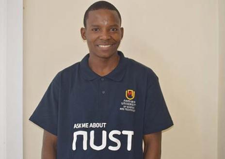 Henock Tuhafeni Hakaala - B. Eng Engineering 2nd Year student